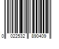 Barcode Image for UPC code 0022532890409