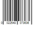 Barcode Image for UPC code 0022548073636