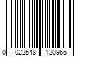 Barcode Image for UPC code 0022548120965