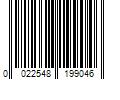 Barcode Image for UPC code 0022548199046