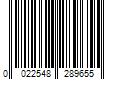 Barcode Image for UPC code 0022548289655