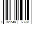 Barcode Image for UPC code 0022548353608