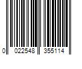 Barcode Image for UPC code 0022548355114