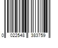 Barcode Image for UPC code 0022548383759