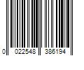 Barcode Image for UPC code 0022548386194