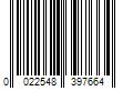 Barcode Image for UPC code 0022548397664