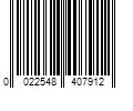 Barcode Image for UPC code 0022548407912