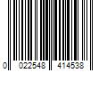 Barcode Image for UPC code 0022548414538