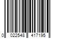 Barcode Image for UPC code 0022548417195