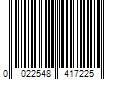 Barcode Image for UPC code 0022548417225