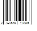 Barcode Image for UPC code 0022548418086