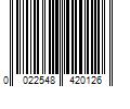 Barcode Image for UPC code 0022548420126