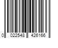 Barcode Image for UPC code 0022548426166