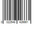 Barcode Image for UPC code 0022548426661