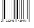 Barcode Image for UPC code 0022548426678