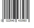 Barcode Image for UPC code 0022548433980