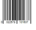 Barcode Image for UPC code 0022578101637