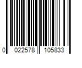 Barcode Image for UPC code 0022578105833