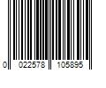 Barcode Image for UPC code 0022578105895