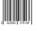 Barcode Image for UPC code 0022592075136