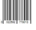 Barcode Image for UPC code 0022592778013