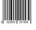 Barcode Image for UPC code 0022600001539