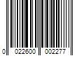 Barcode Image for UPC code 0022600002277