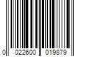 Barcode Image for UPC code 0022600019879