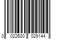 Barcode Image for UPC code 0022600029144