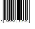 Barcode Image for UPC code 0022600210313