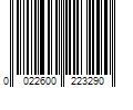 Barcode Image for UPC code 0022600223290