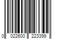 Barcode Image for UPC code 0022600223399