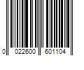 Barcode Image for UPC code 0022600601104