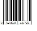 Barcode Image for UPC code 0022600730729