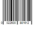 Barcode Image for UPC code 0022600881612