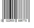 Barcode Image for UPC code 0022600886778