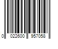 Barcode Image for UPC code 0022600957058