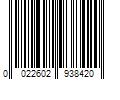 Barcode Image for UPC code 0022602938420