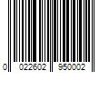 Barcode Image for UPC code 0022602950002