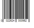 Barcode Image for UPC code 0022624000952