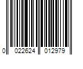 Barcode Image for UPC code 0022624012979