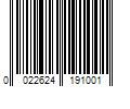 Barcode Image for UPC code 0022624191001