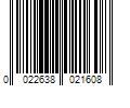 Barcode Image for UPC code 0022638021608