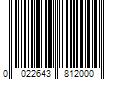 Barcode Image for UPC code 0022643812000