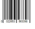 Barcode Image for UPC code 0022653563398