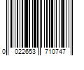 Barcode Image for UPC code 0022653710747