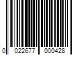 Barcode Image for UPC code 0022677000428