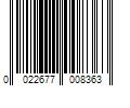 Barcode Image for UPC code 0022677008363