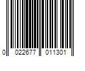 Barcode Image for UPC code 0022677011301