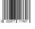 Barcode Image for UPC code 0022677117607